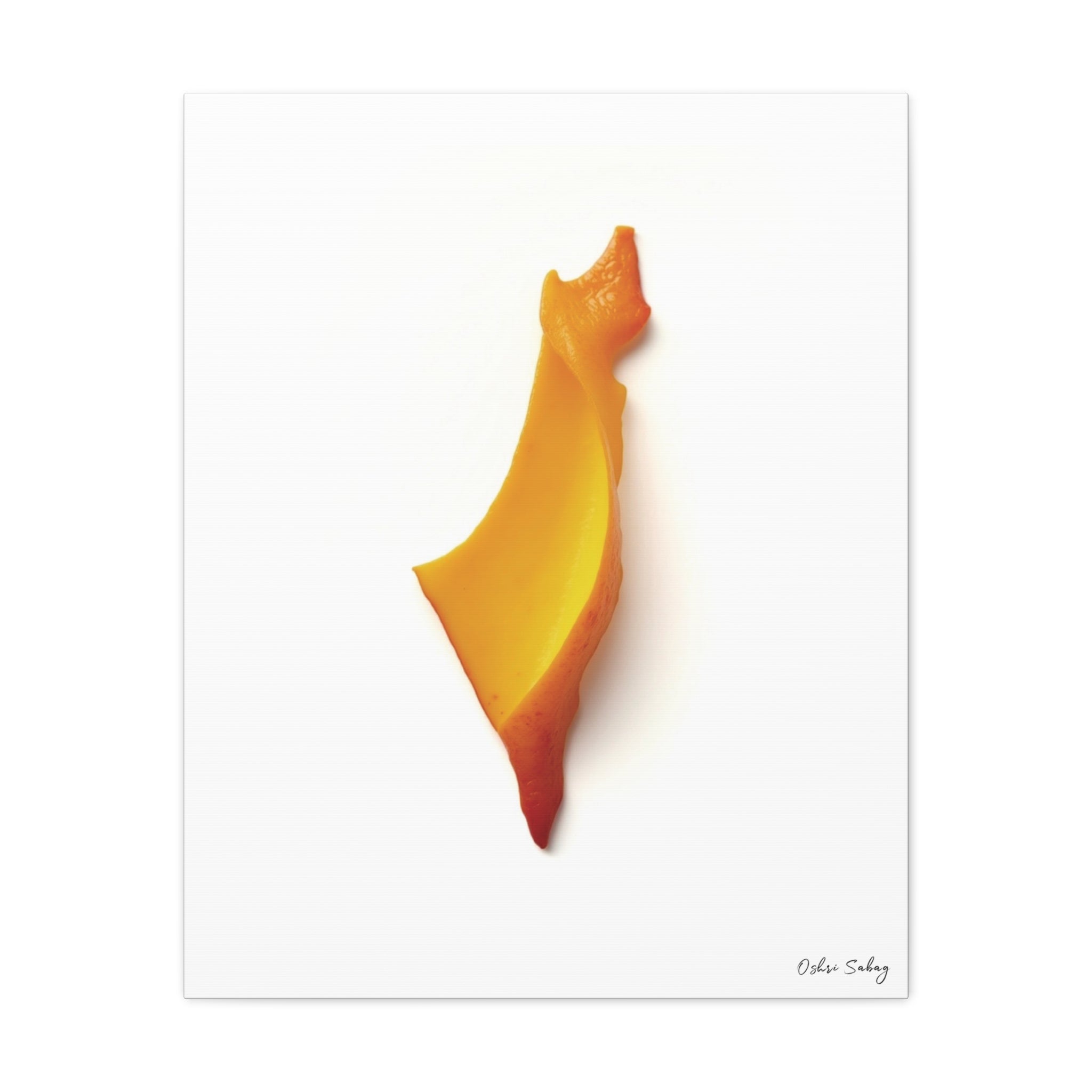 Mango – Tropical Jewish Wall Art Print | Framed Canvas | Oshri Sabag Studio
