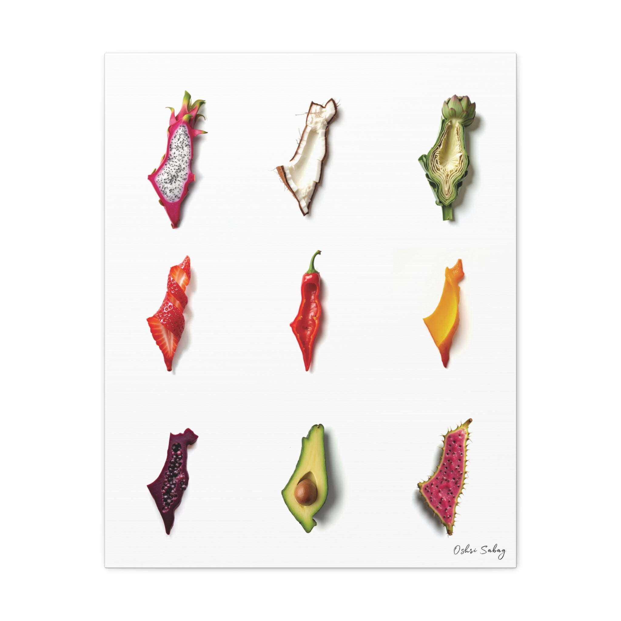 Eden Bite II – Biblical Jewish Wall Art Print Series | Framed Canvas | Oshri Sabag Studio
