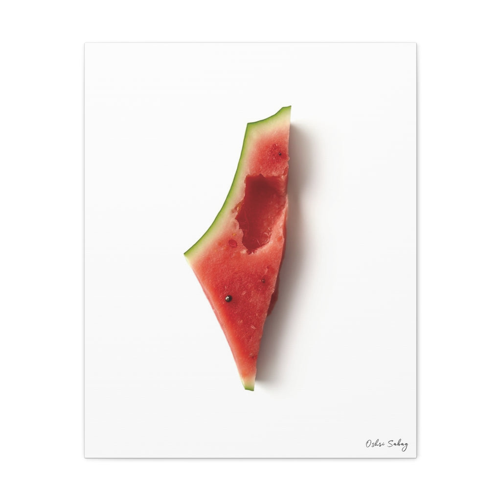 Watermelon – Vibrant Jewish Wall Art Print | Framed Canvas | Oshri Sabag Studio
