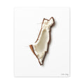 Coconut – Exotic Jewish Wall Art Print | Framed Canvas | Oshri Sabag Studio
