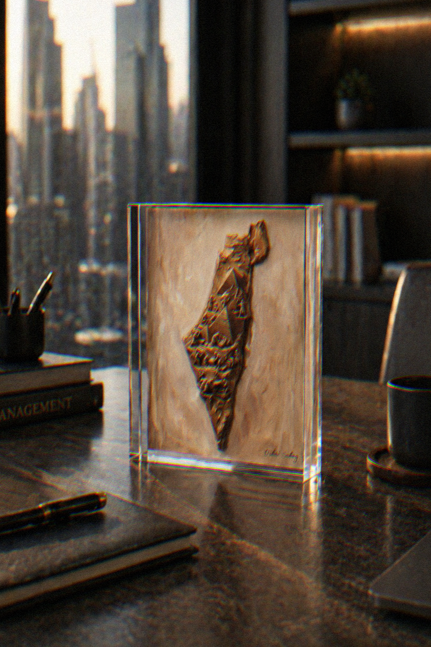 The Promised Land: Glass Edition | Acrylic Art Block